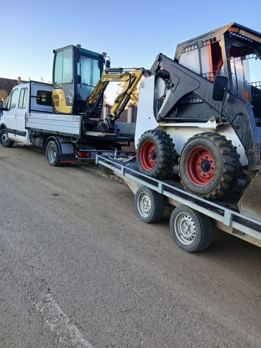 Execut lucrari cu miniescavator si bobcat