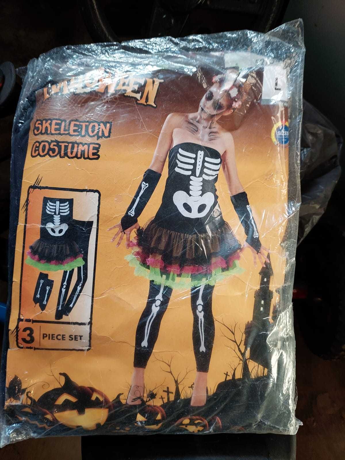 HALLOWEEN Costume Skeleton