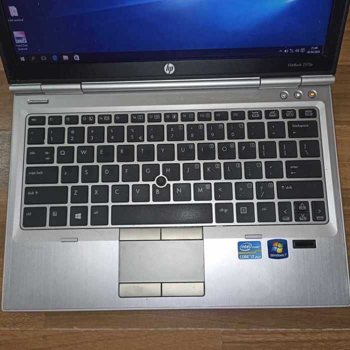 Laptop Hp Elitbook 2570p, I7, gen3, 12Gb Ram, ssd 120Gb nou, Garantie!