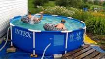Бассейн Каркасный Intex 305x76cм есть доставка !!!