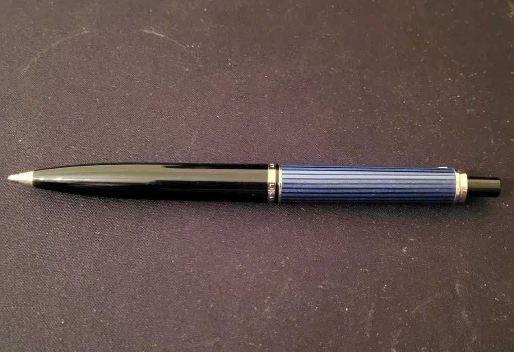 Pix Pelikan Souveran K405 negru-albastru Paladiu 24k, stare f. buna