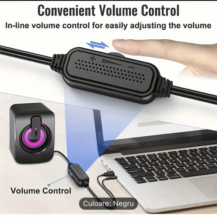 Boxe usb compatibile cu laptop,Pc,etc