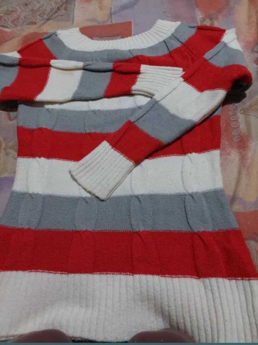 Pulover lâniță sezon multiplu damă lung pentru colanți