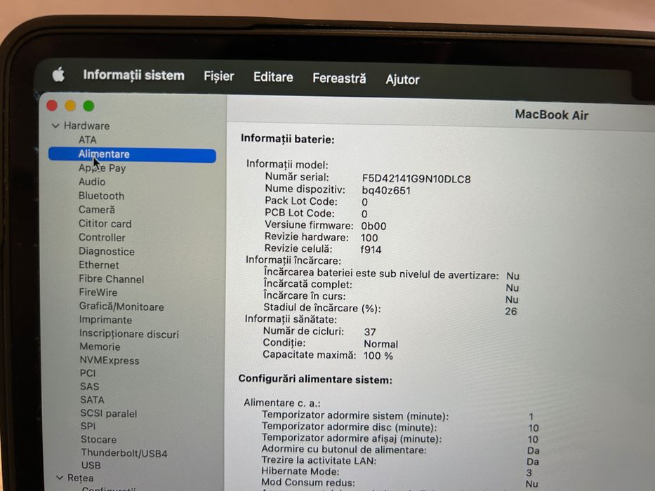 MacBook Air M2 garanție schimb IPhone 16 plus