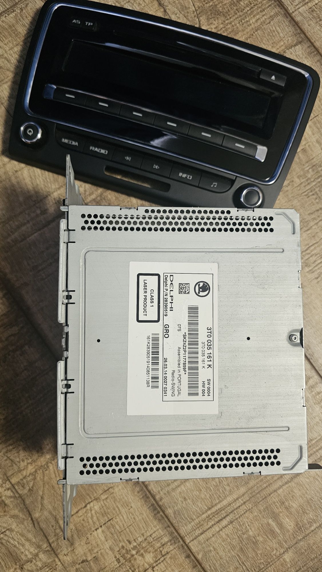 Radio CD Player Swing Skoda Superb 2