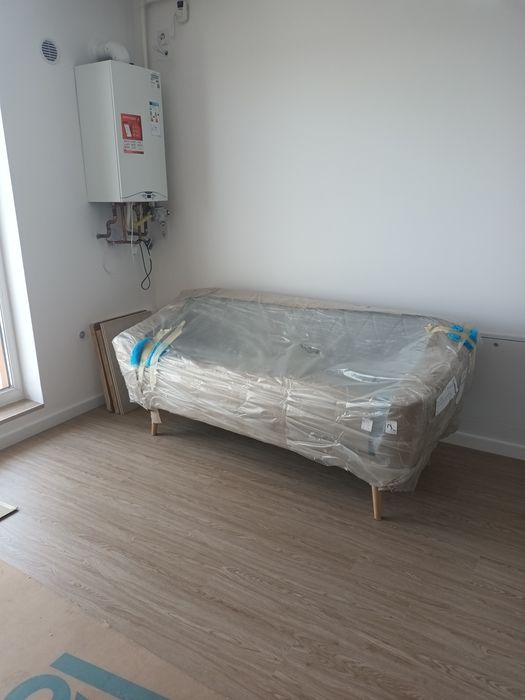 Canapea fixă Qurimen 3 catifea, nouă
