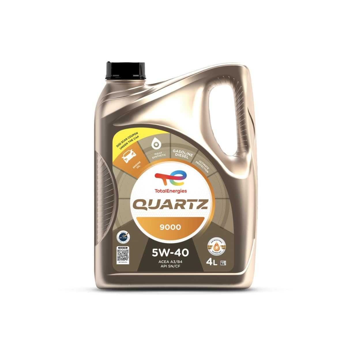 Двигателно масло TOTAL QUARTZ 9000 5W40