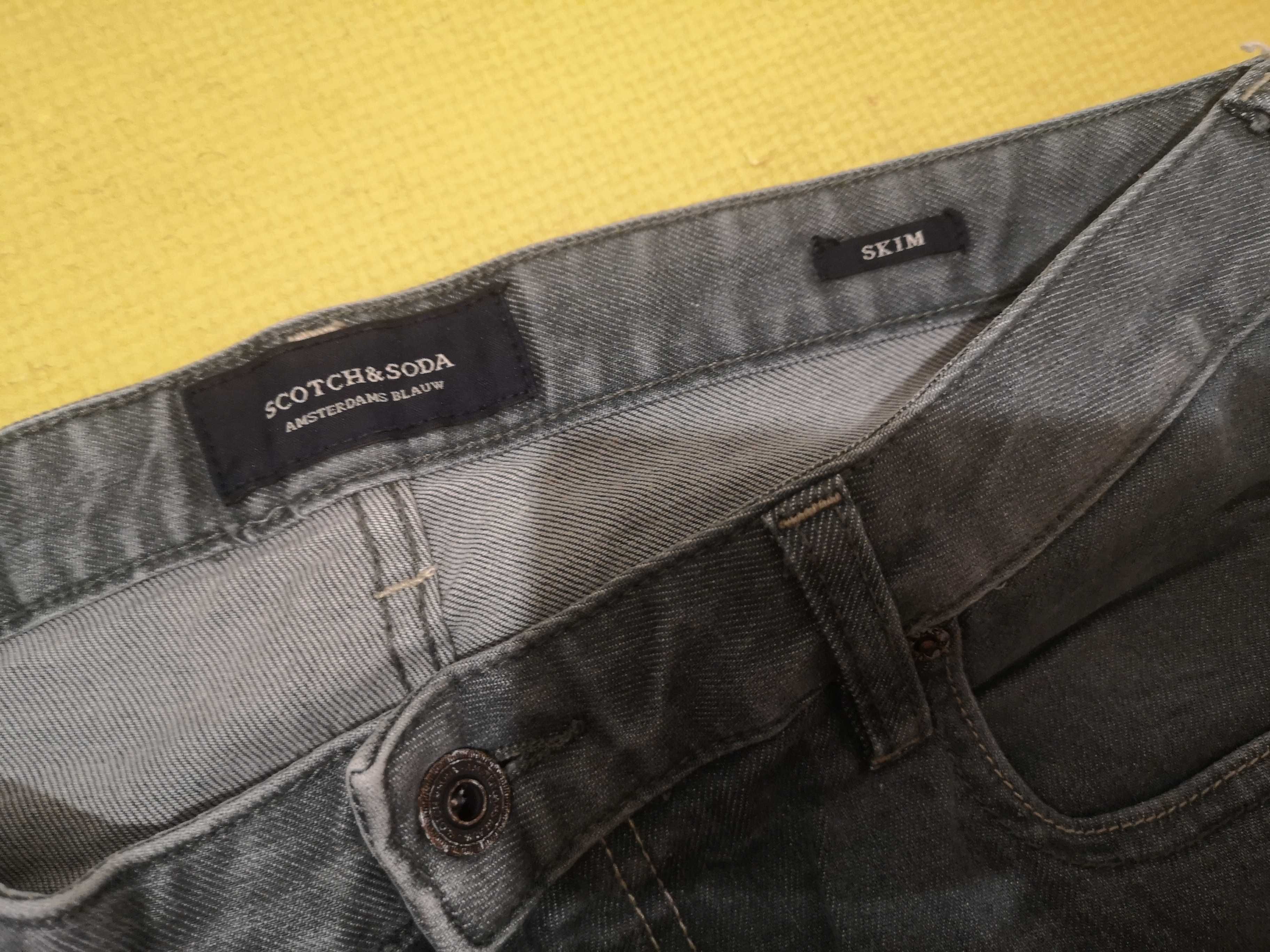 ''Scotch & Soda Smoker Super Skinny Fit Dart Jeans''оригинални дънки