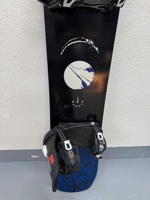 placa snowboard rome warden L158cm