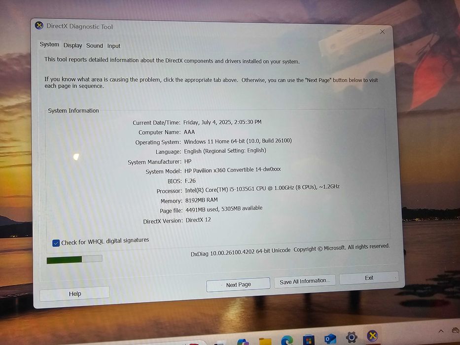 2in1 Tableta HP Pavilion X360 I5 gen 10 14-dw0xxx