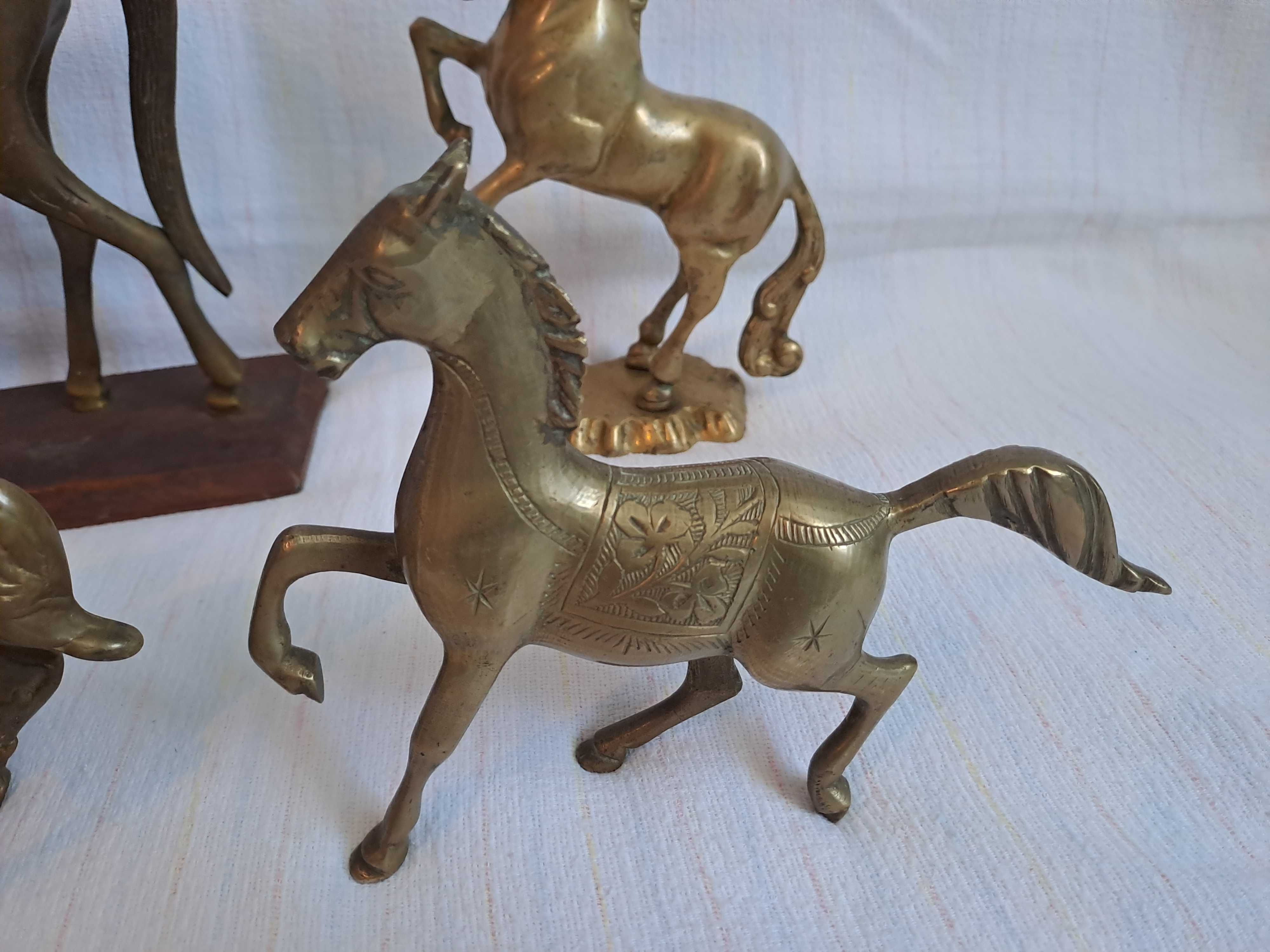 statueta figurina cal bronz cadou