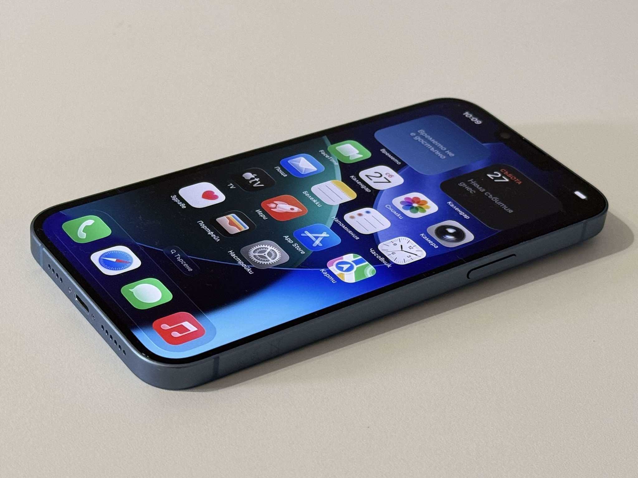 Бартер! iPhone 14 Plus 100% Батерия! Blue (Син)