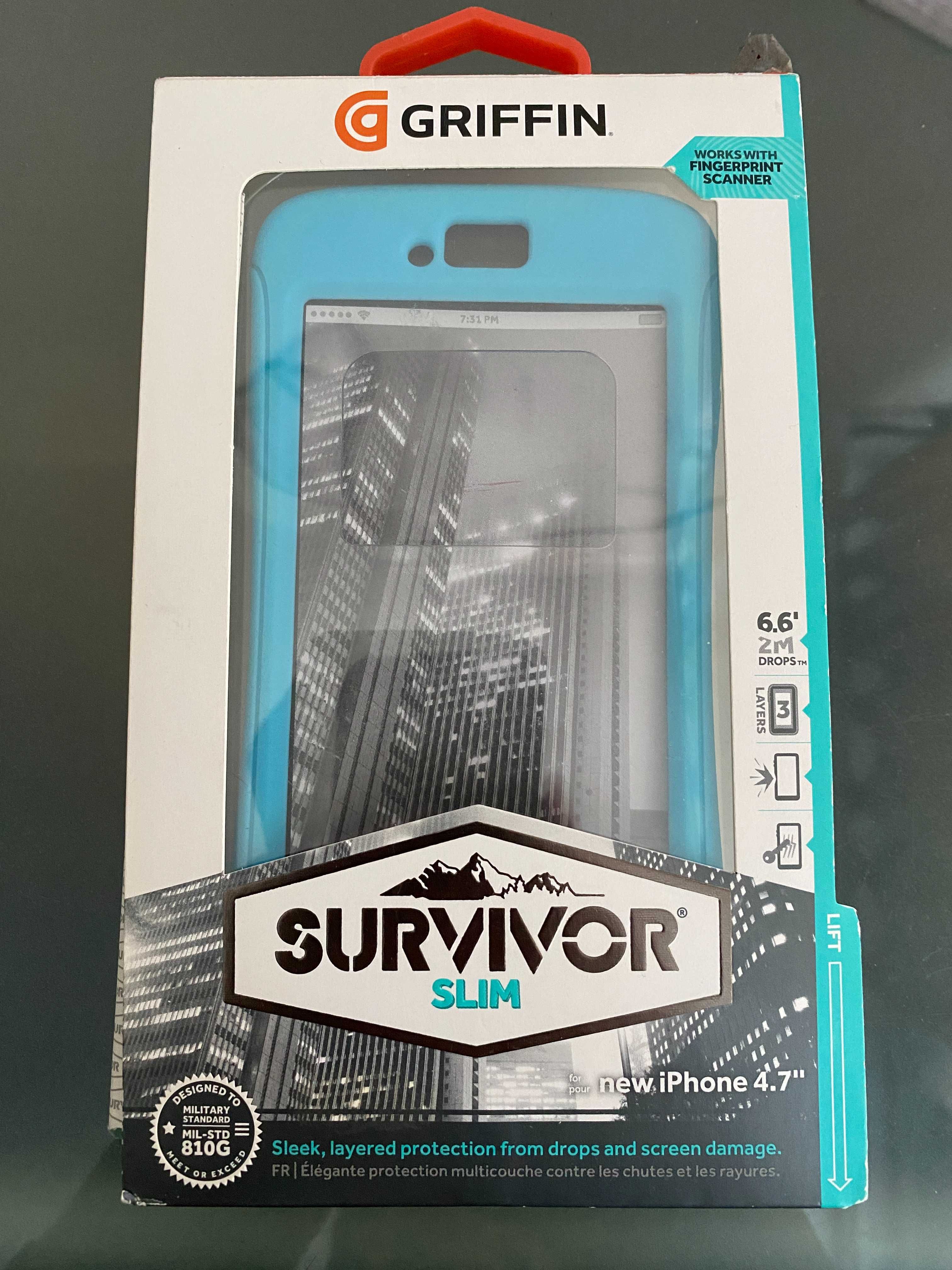 Husa Griffin Survivor Slim pentru iPhone 4.7" Apple iPhone 6,6s, noua