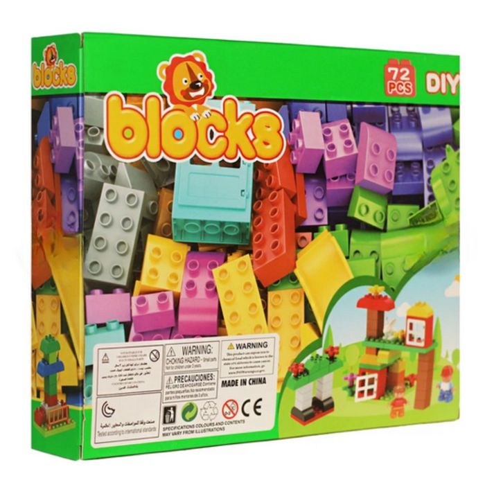 Детски конструктор Blocks 72 части