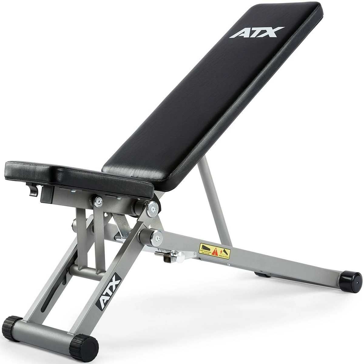 Сгъваема Пейка ATX Weight Bench Silver, Регулируема Пейка за Фитнес