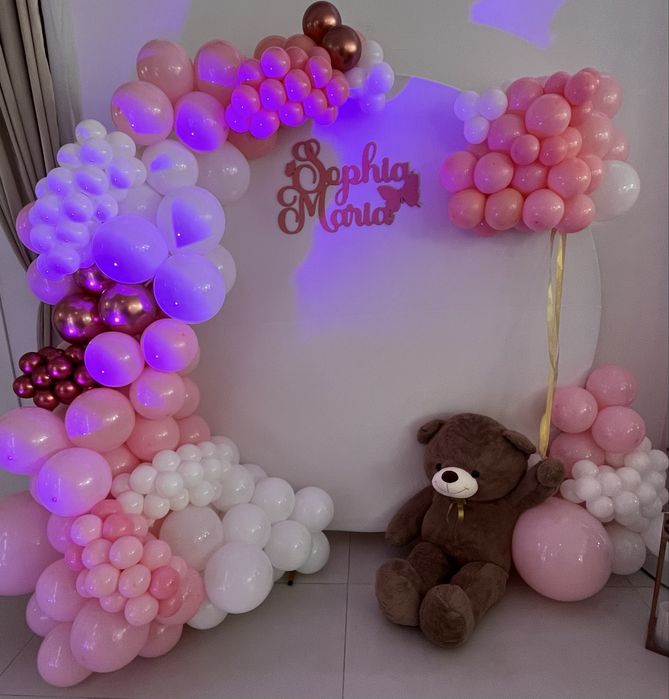 Decor evenimente - Arcada Baloane si Cabina Foto