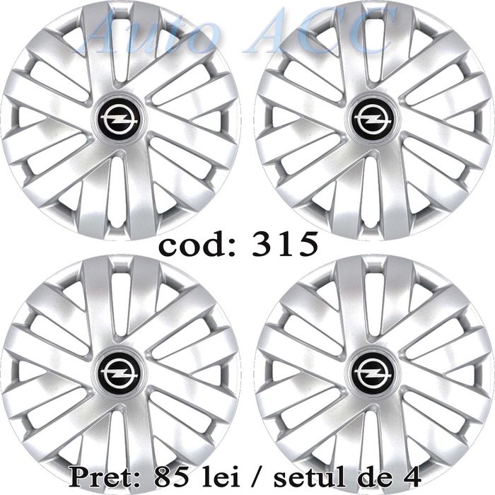 Capace roti 15 Opel – Livrare cu verificare