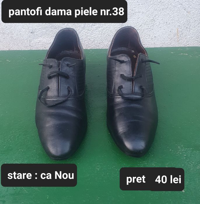 Pantafi dama piele nr.38
