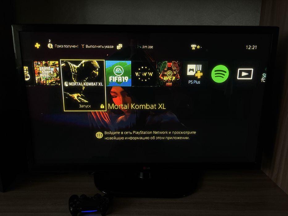 PS4 FAT 500GB + джойстик