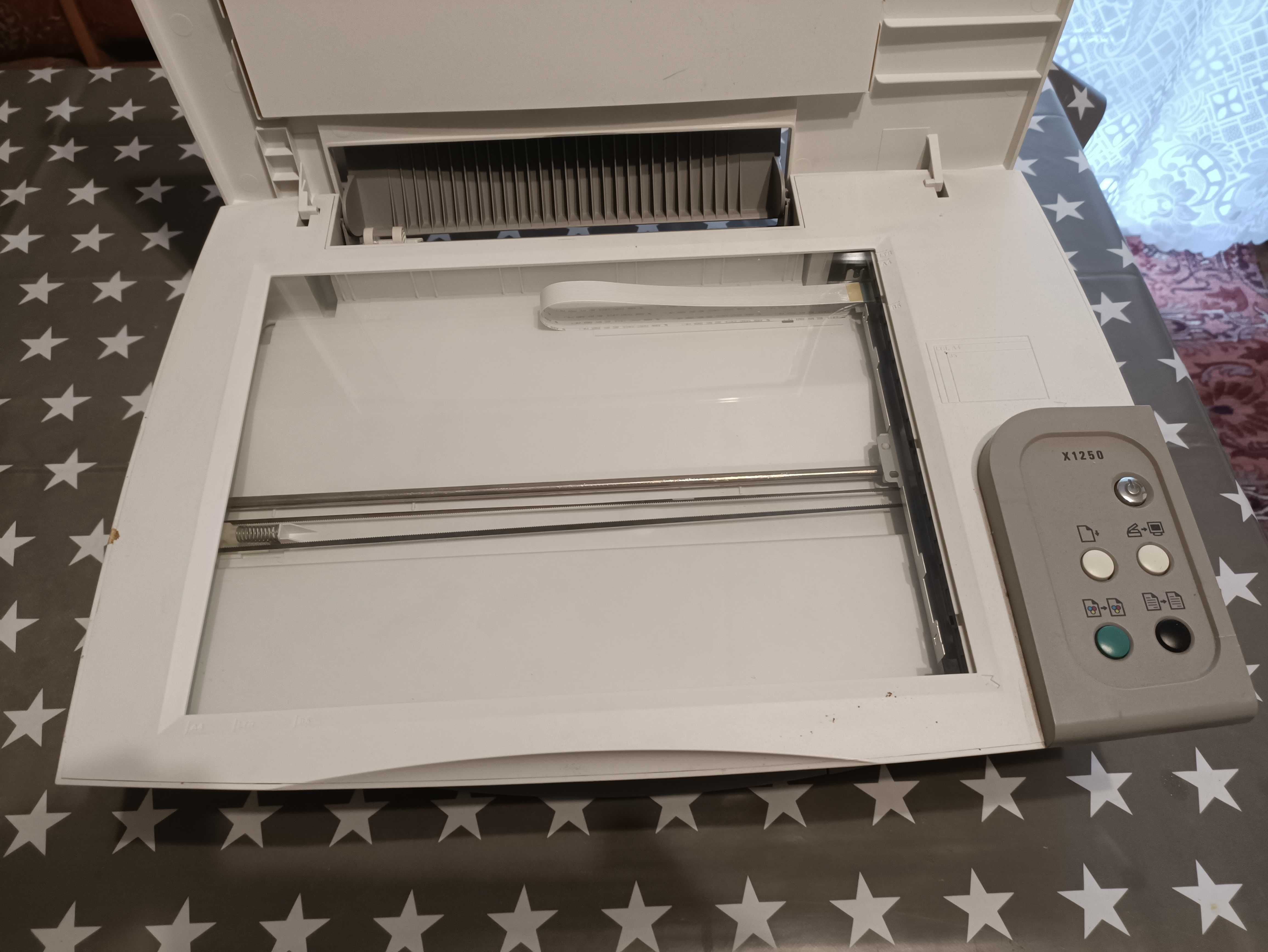 Цветной струйный принтер сканер, для печати фотографий Lexmark x1250