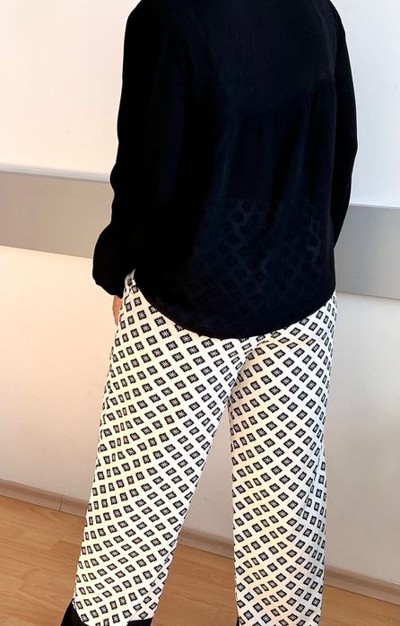 Zara елегантен панталон и топ
