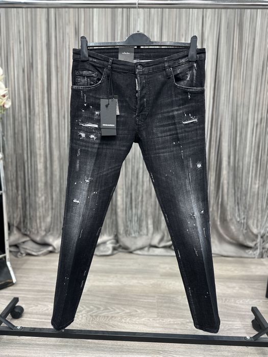 Blugi dsquared2.  vin în mărimile 50L, 52XL, 54XXL, 56-3XL, și 58-4XL.