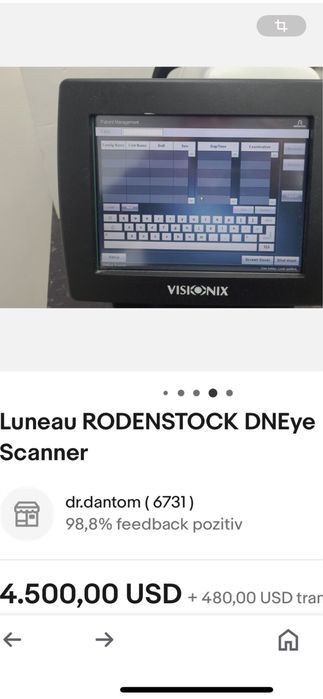 Se vinde pr cabinete private de oftalmologie