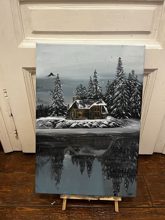 Tablou pictat manual