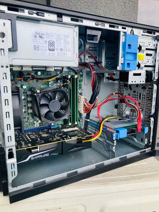 Геймърски Intel I5 2400,RX 560 4GB,8GB RAM,128 SSD+500 HDD