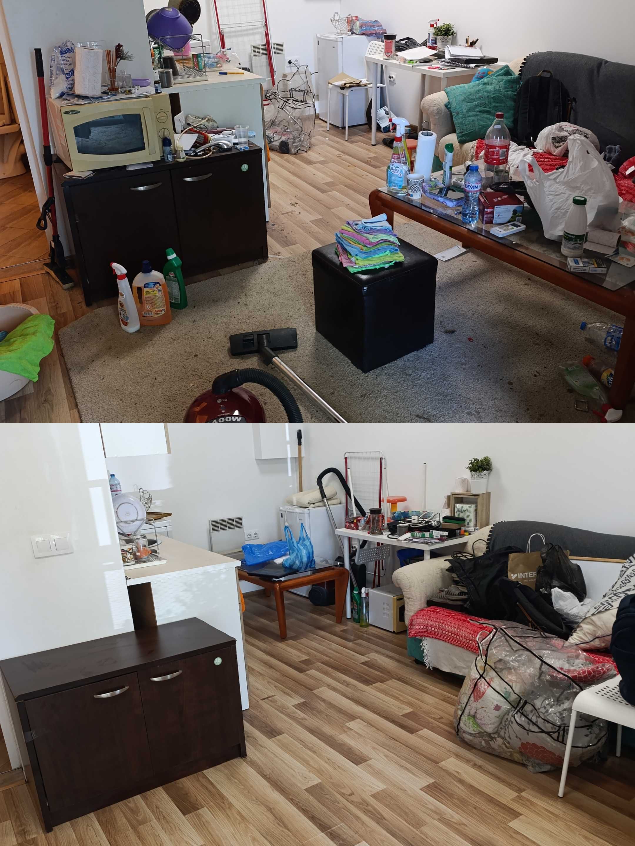 Почистване на апартаменти и д-р.