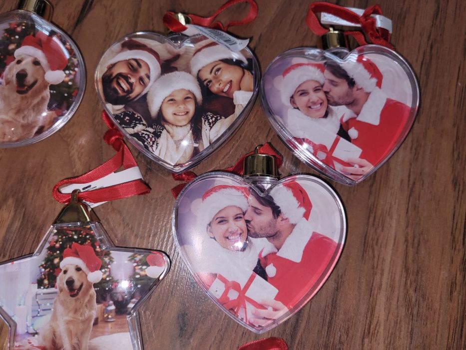 Играчки за елха със снимка