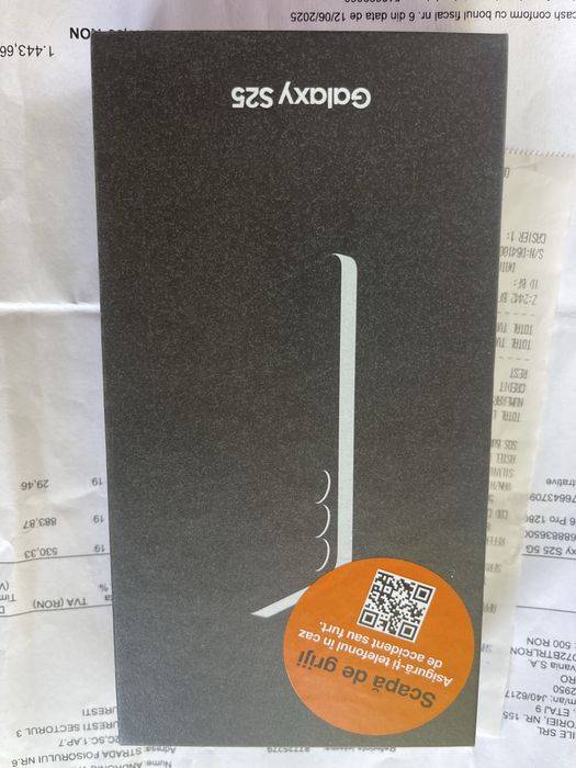 Samsung S25 128GB  Sigilat Factura Garantie Nou