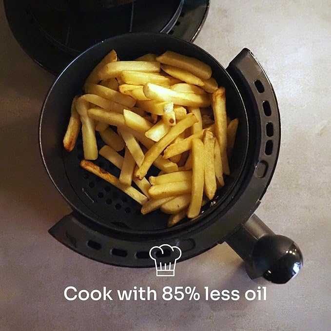 Mellerware -  фритюрник с горещ въздух 1230W , 7  програми,