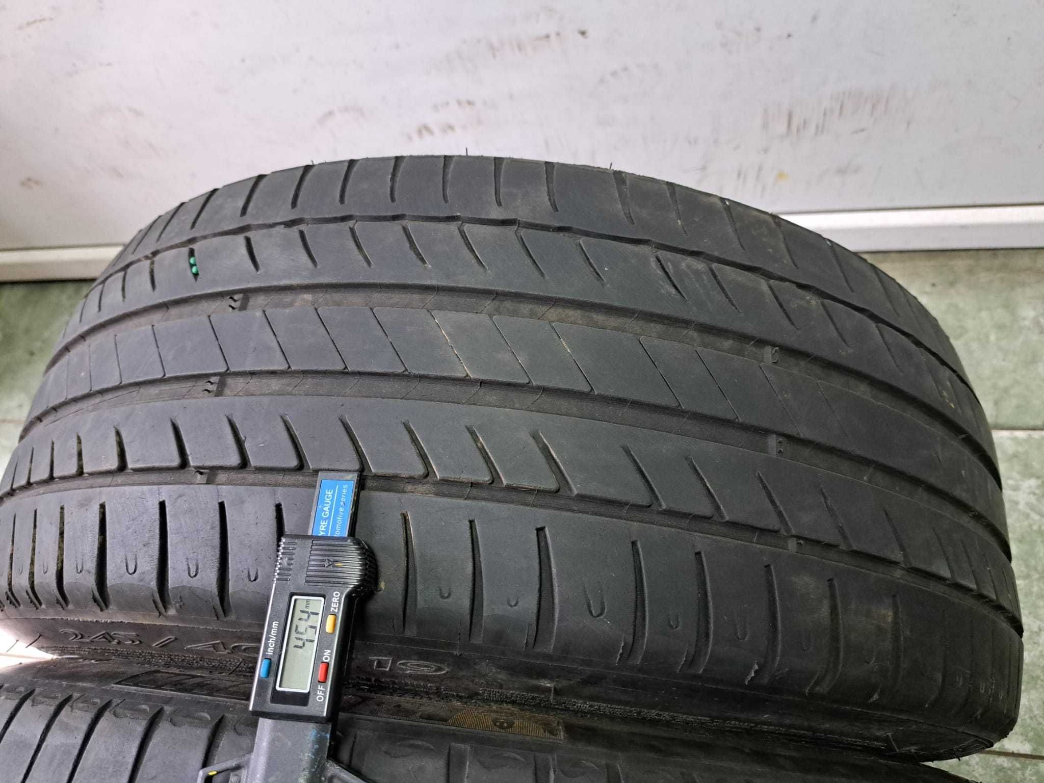 Set anvelope 275/35 R19 cu 245/40 R19 Michelin runflat