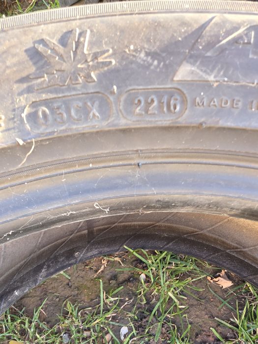 Jante bmw originale 17 cauciucuri Michelin alpin 5  215 55 17