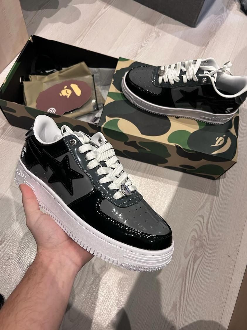 A Bathing Ape Bape Sta Low обувки!