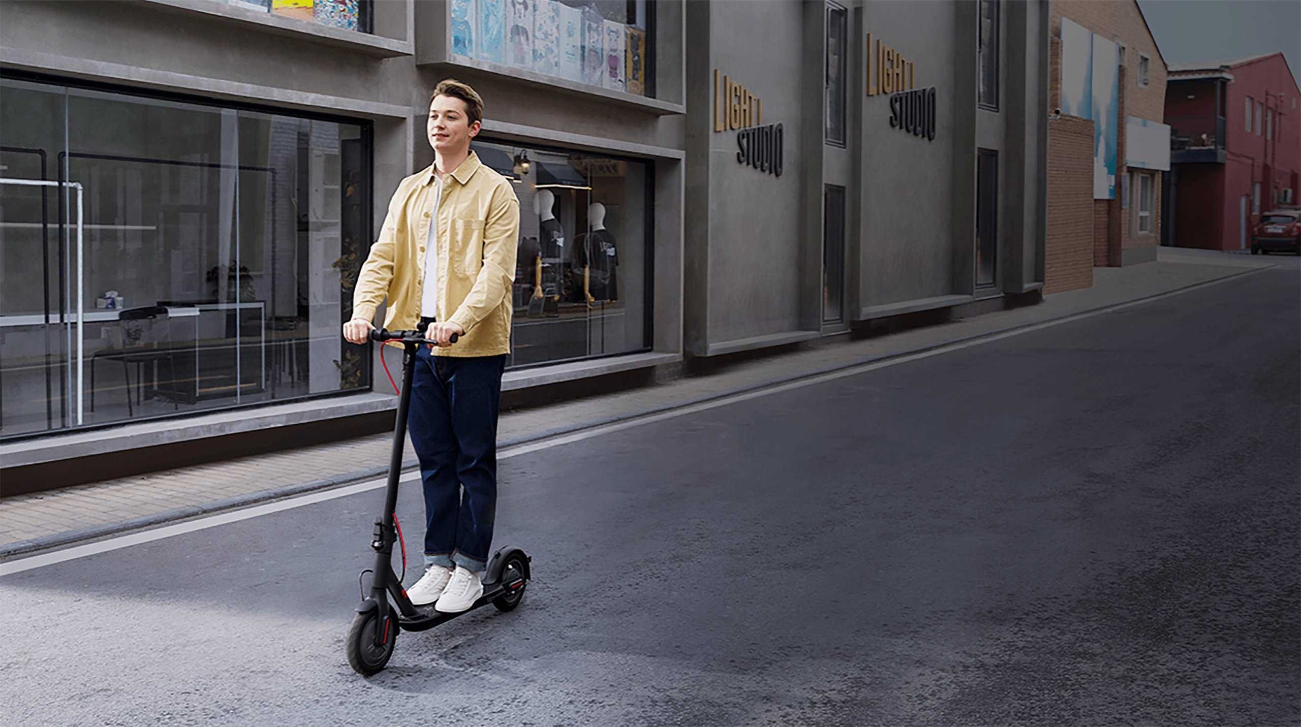 Электросамокат Xiaomi Mi Electric Scooter 3 Lite черный Elektr skuter