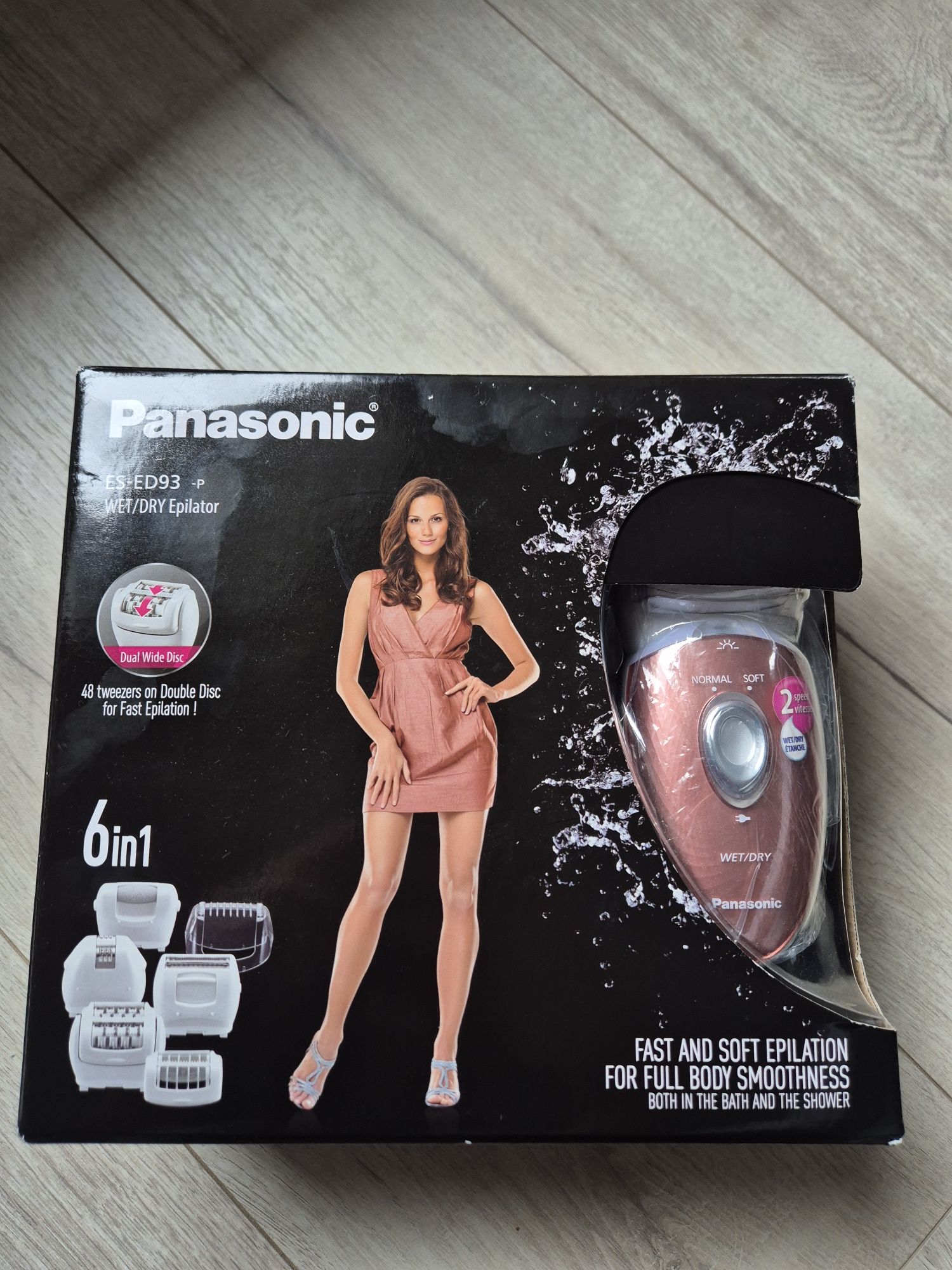 Epilator Panasonic 6in1, nou