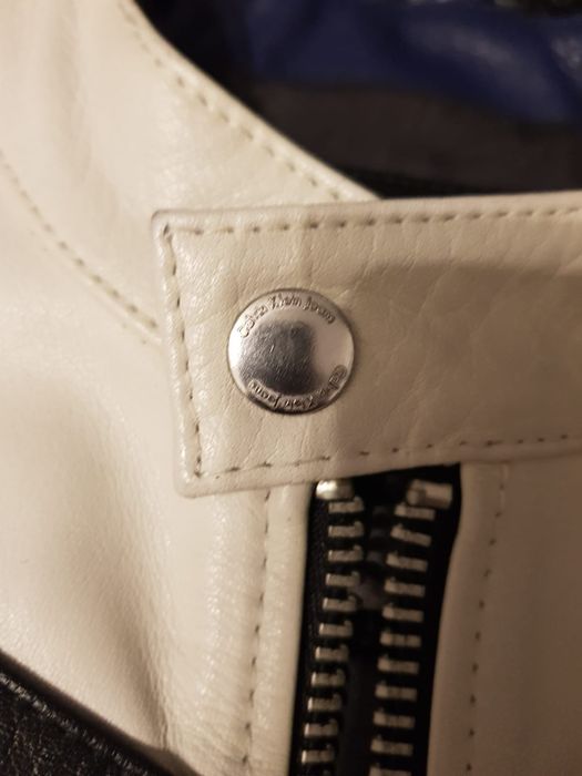 Geaca de piele Calvin Klein stil moto