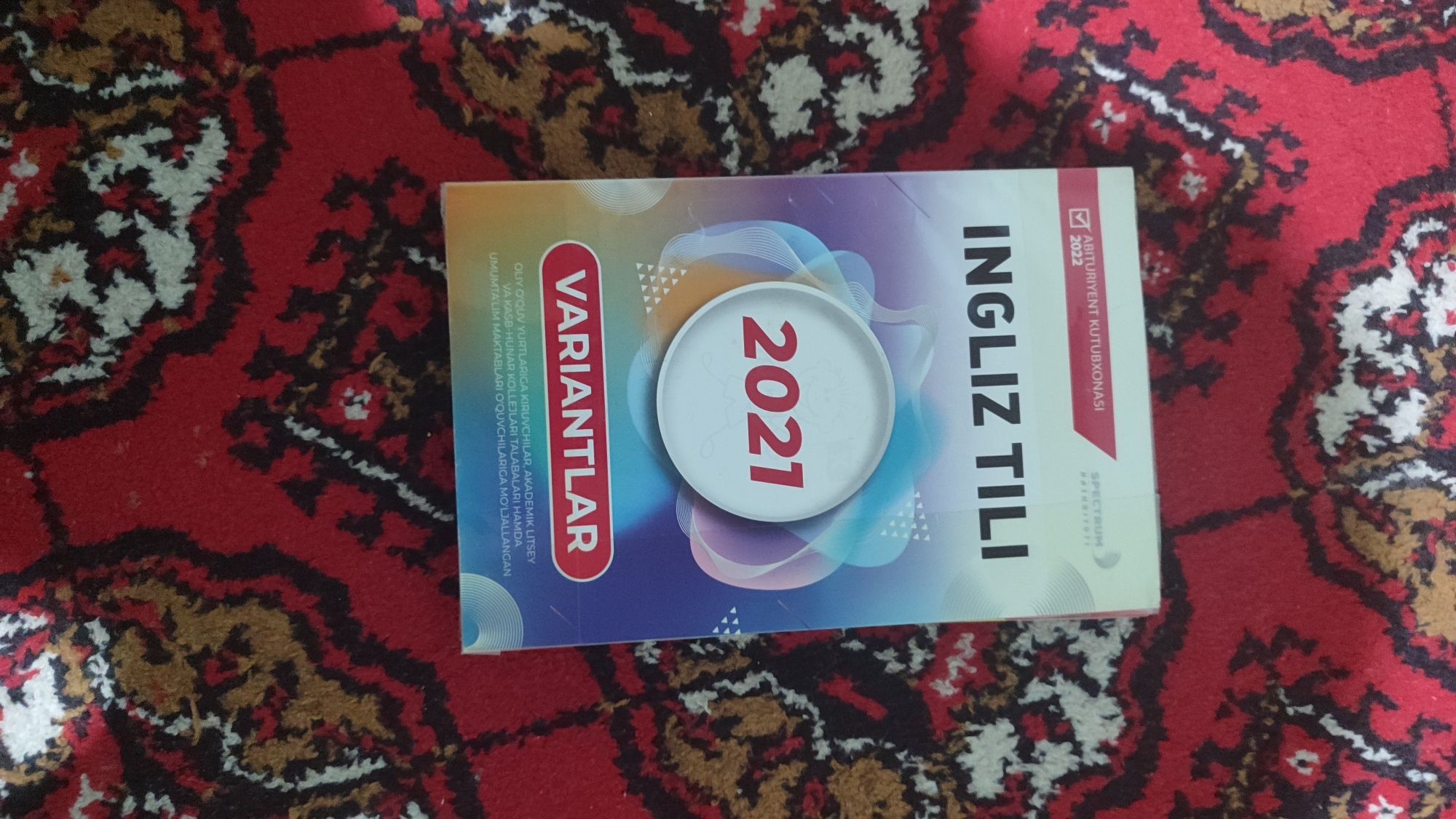 Test variant kitoblar