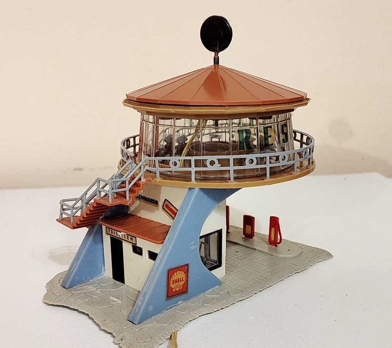 macheta benzinarie restaurant cafenea diorama Faller B214/215 H0 1:87