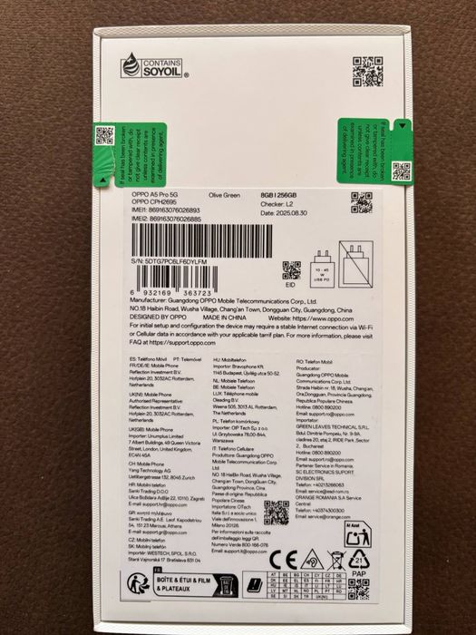 Смартфон OPPO A5 PRO 5G