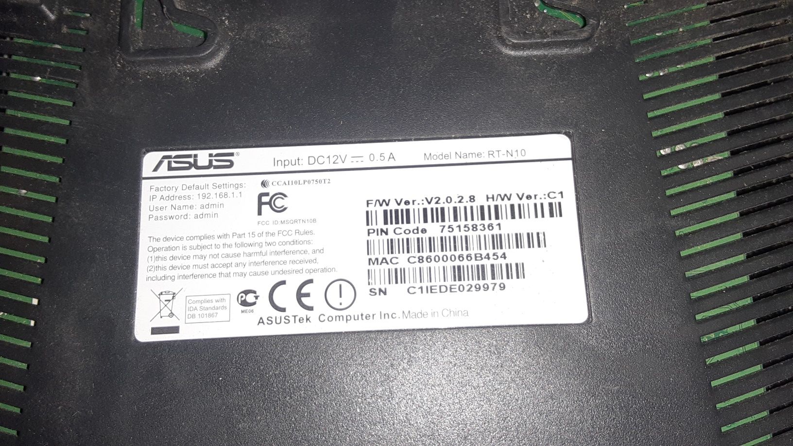 Wi Fi Asus RT-N10