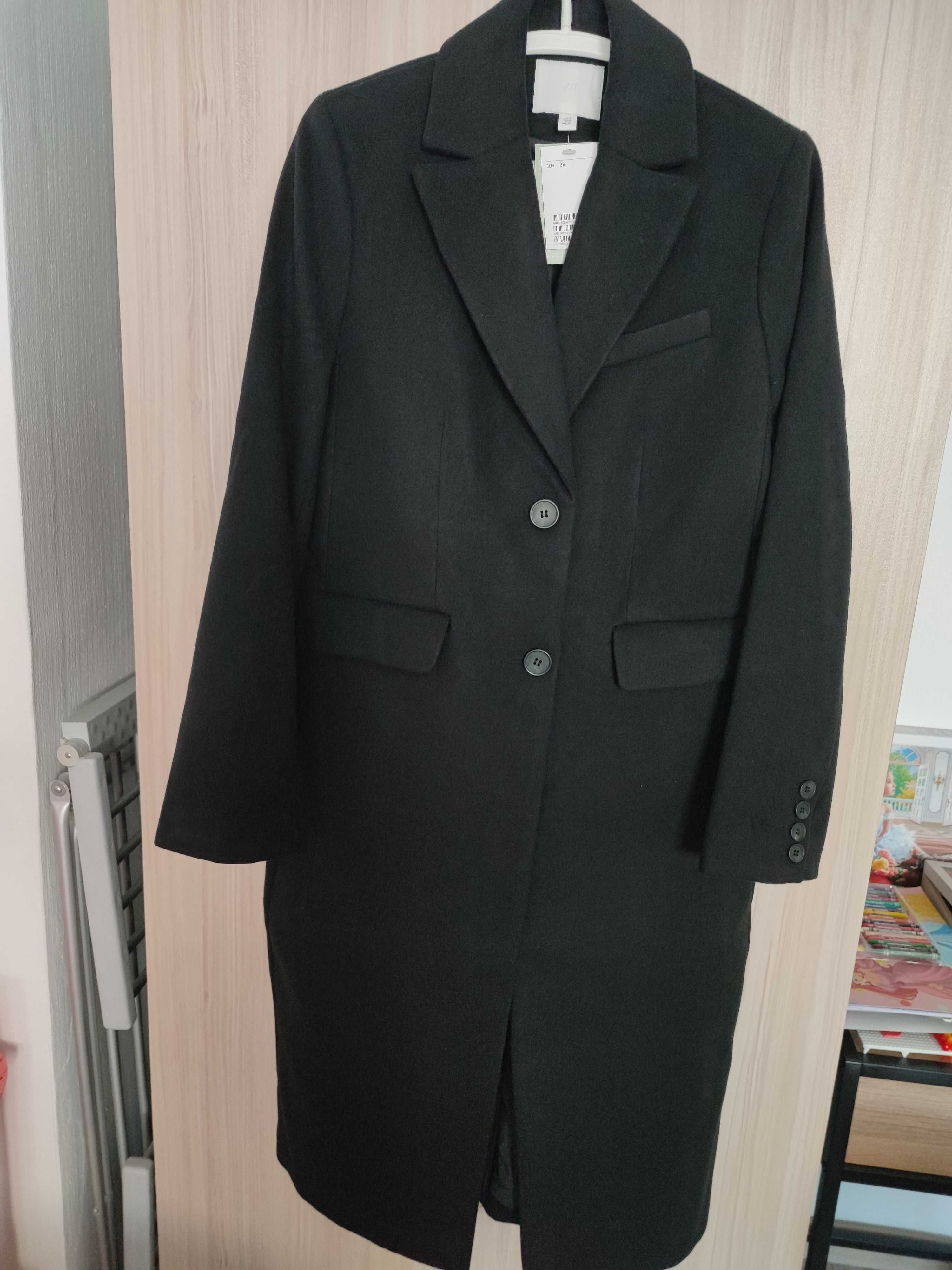 Ново палто HM 36 S/M черно