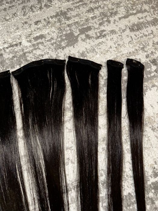 Extensii clip on negre