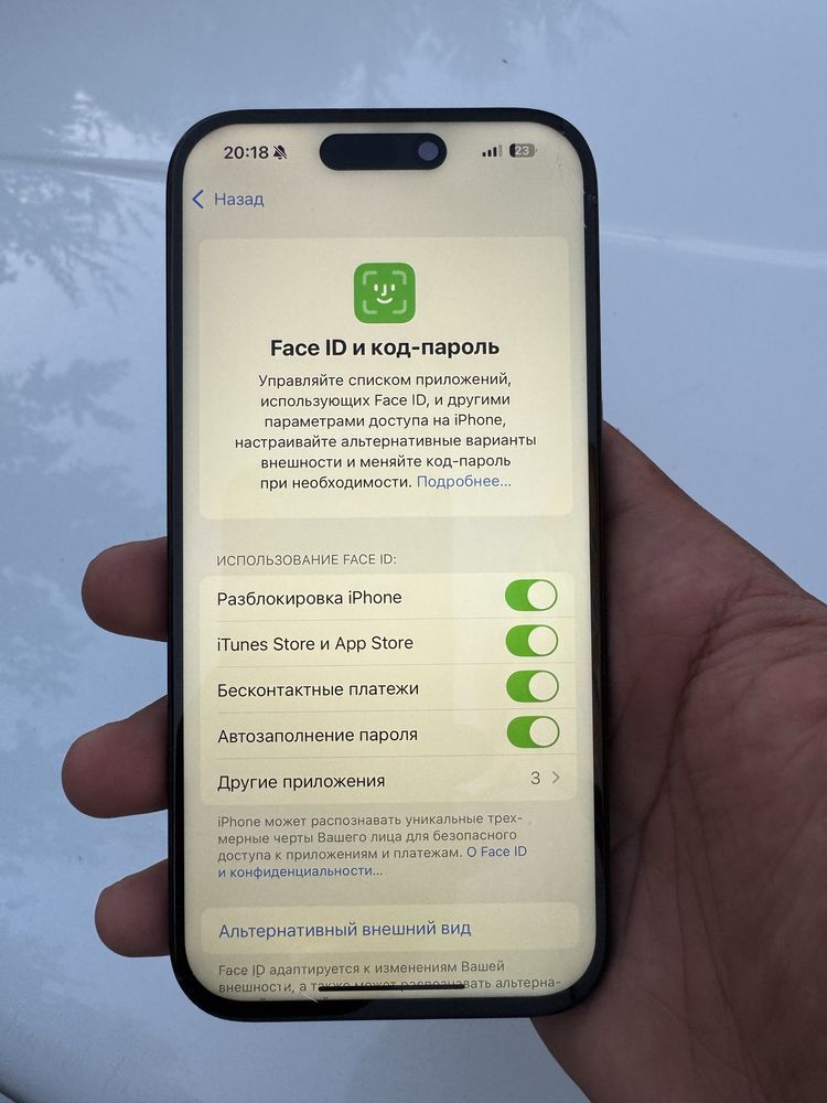 iPhone 15 pro 256