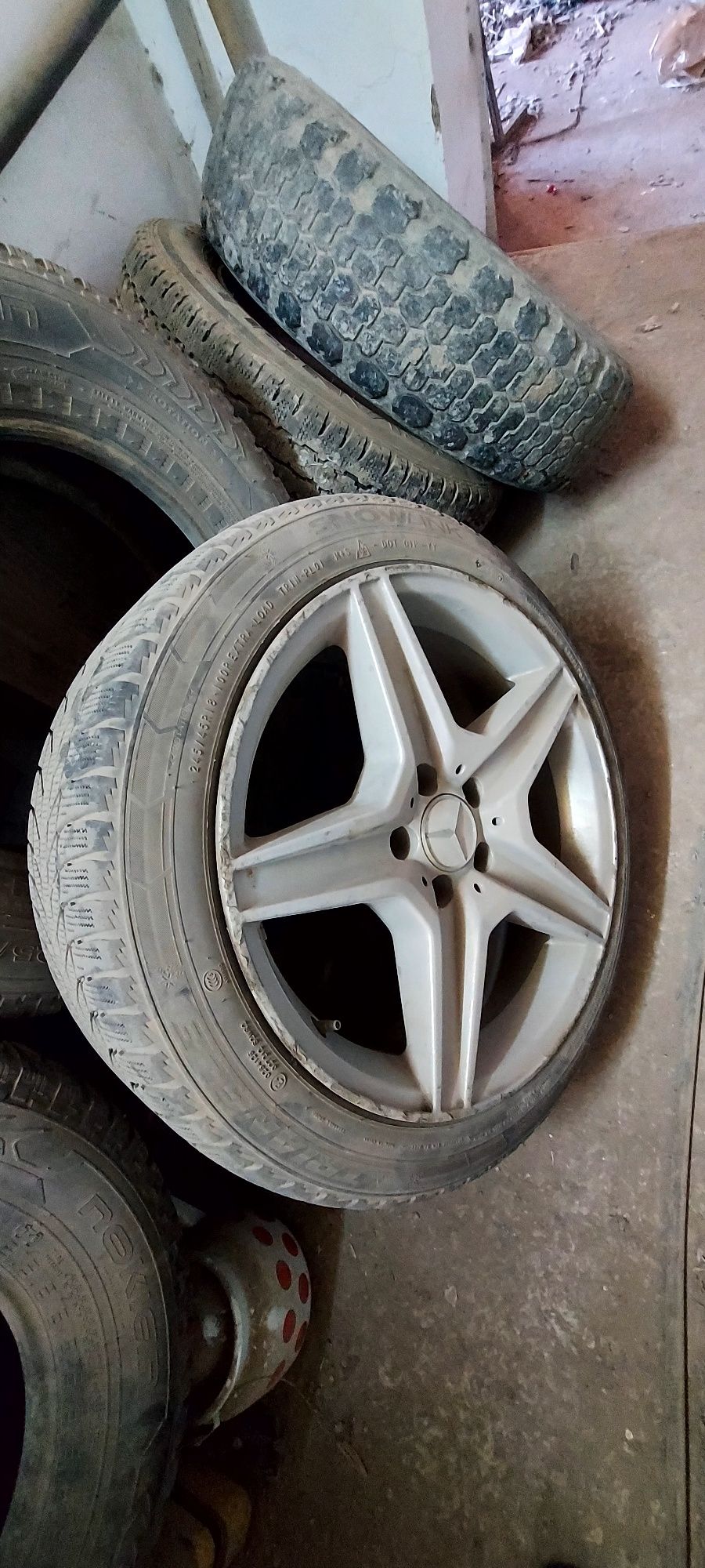 Титановый диск R18/245/45