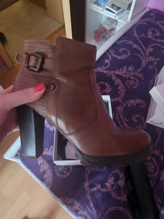 Cizme maro Benvenuti