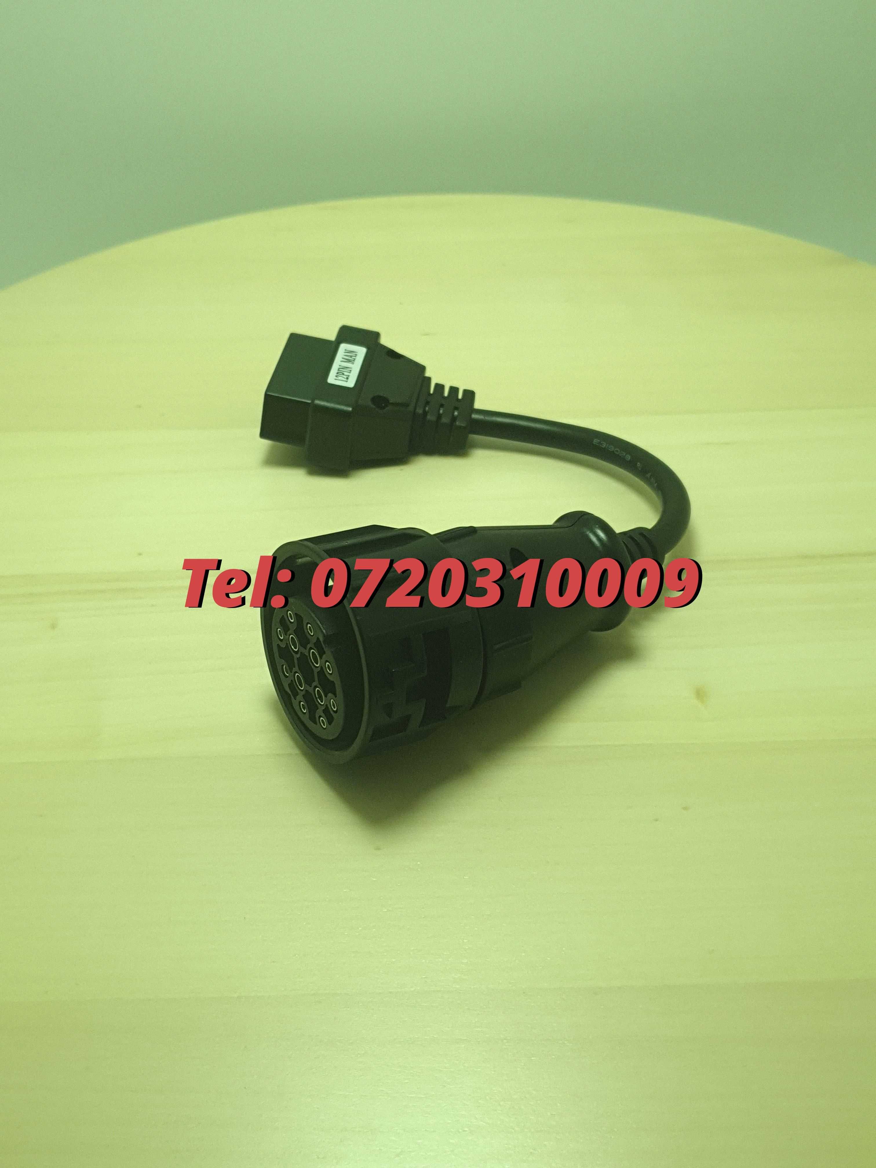 Cablu Adaptor 12 Pini La Obd Ii Pentru Man