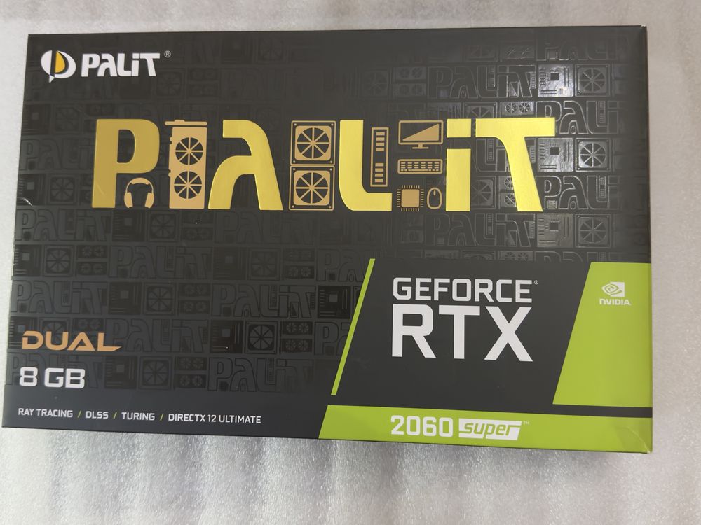 Palit Dual RTX 2060 Super 8 gb GDDR6 (Samsung) 256 bit